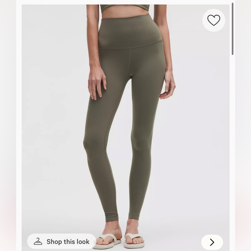 Lululemon Women's Green Leggings